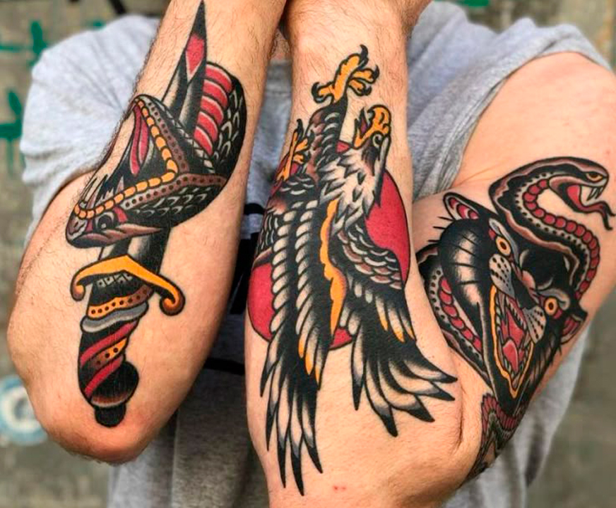 tatuagem old school